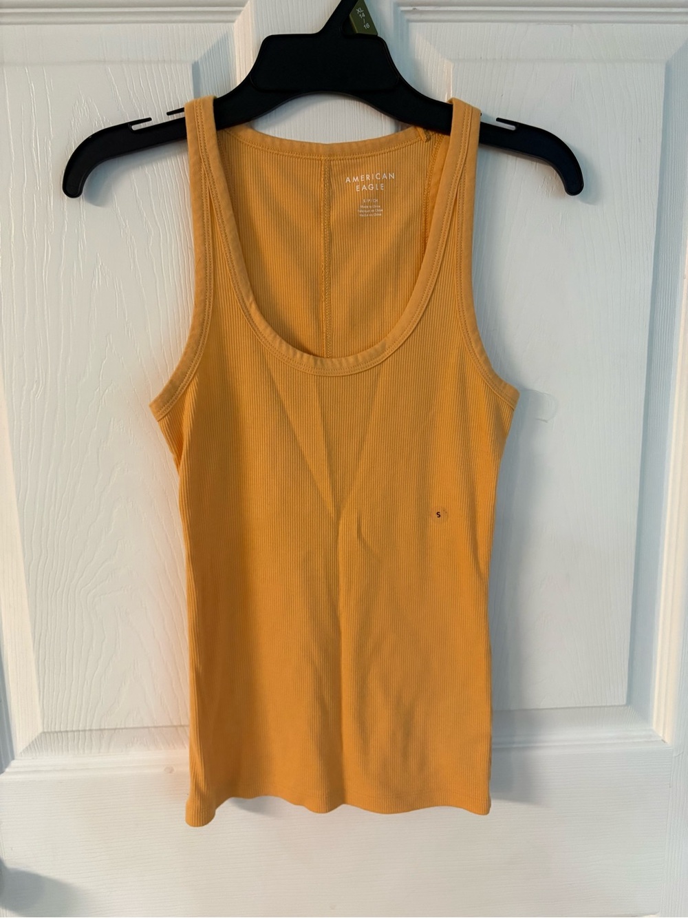 NEW American Eagle Outfitters Women's YELLOW Ribbed Tank Top